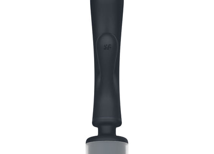 Masajeador Vibrador Satisfyer  Triple Lover  Rabbit Gris