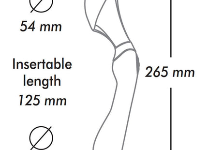 Shunga - Zoa Masajeador Intimo Negro