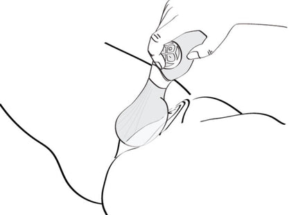 Shunga - Zoa Masajeador Intimo Negro