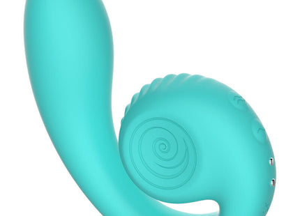 Snail Vibe - Gizi Estimulador Dual Turquesa
