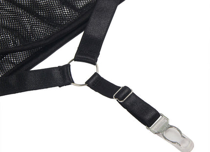 Subblime - Vestido Transparente Cuello Halter Negro S/M