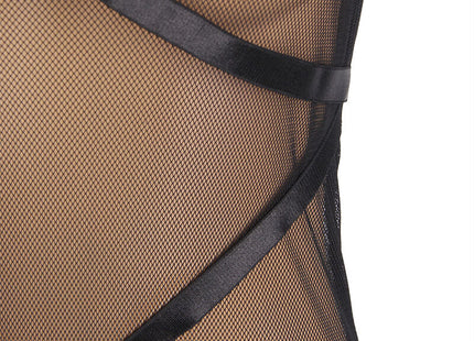 Subblime - Vestido Transparente Cuello Halter Negro S/M