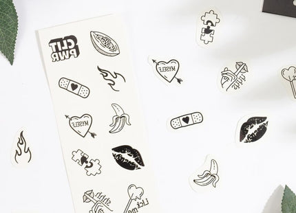 Secret Play - Set De 10 Tattoos Temporales Candy Collection
