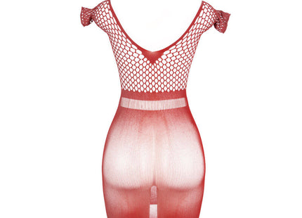 Subblime - 951924 Vestido De Rejilla Croché Corto Rojo Talla Única