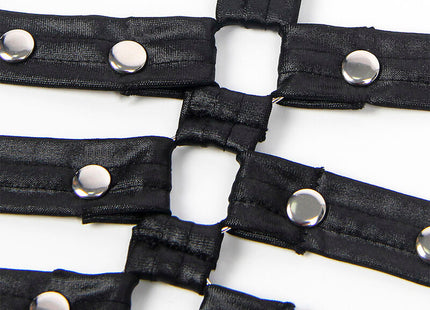 Subblime - 954406 Vestido Bondage De Cuero Negro S/M