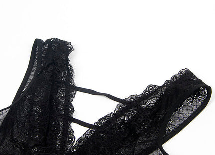 Subblime - 954437 Vestido Bondage De Encaje Negro L/Xl