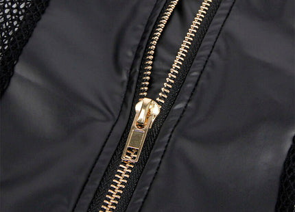 Subblime - 954451 Vestido Sexy De Rejilla Cuero Negro L/Xl