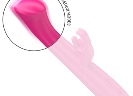 Intense - Julieta Vibrador Rabbit 18,6 Cm 10 Vibraciones Rosa