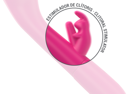 Intense - Julieta Vibrador Rabbit 18,6 Cm 10 Vibraciones Rosa