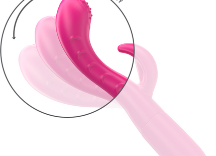 Intense - Amara Vibrador Con Lengua Estimuladora 10 Vibraciones Rosa