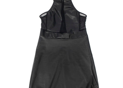 Subblime - 955489 Vestido Cuello Halter Con Transparencias Negro L/Xl