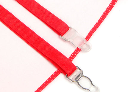 Subblime - 957728 Vestido De Cuero Con Cremallera Y Encaje Rojo S/M