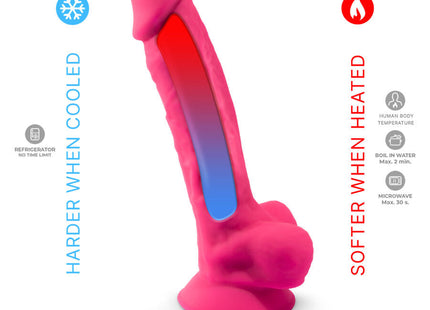 Silexd - Pene Realístico Modelo 18 Rosa Vibración + Control Remoto Lrs