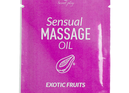 Secretplay - Monodosis Aceite De Masaje Frutas Exóticas 10 Ml