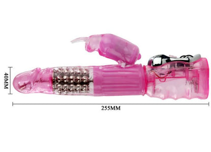 Baile - Vibrador Con Rotación Y Rabbit Multivelocidad Y Multirotacion