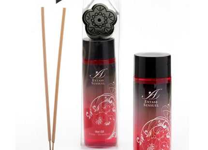 Extase Sensual - Aceite Estimulante Calor Fresa 100 Ml