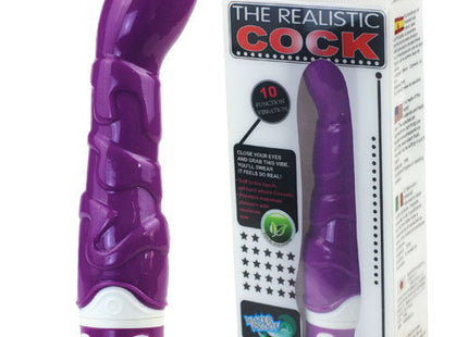 Baile - Realistic Cock 10 Ritmos Sensation Violeta