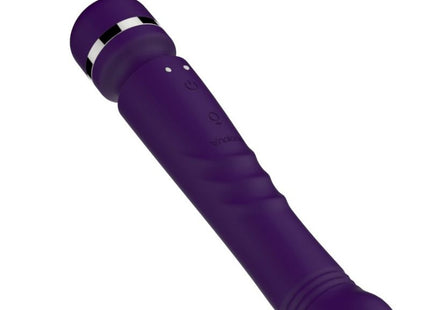 Masajeador Doble Yoni Dark Lilac