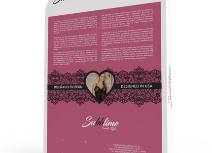 Subblime - Set Dress-Top Y Tanga Negro L/Xl