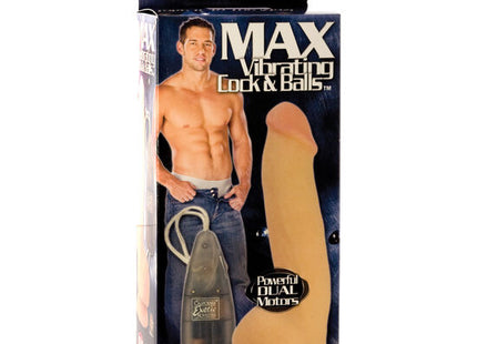 Calexotics - Max Pene Realistico Con Doble Vibrador