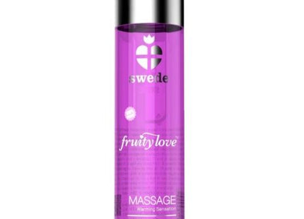 Swede - Fruity Love Aceite Efecto Calor Frambuesa Y Ruibarbo 60 Ml
