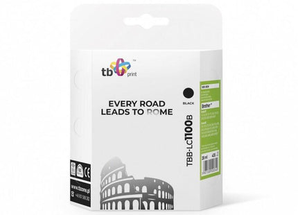 %Ink For Brojoher Lc1100  /980 Tbb-Lc1100b Bk 100