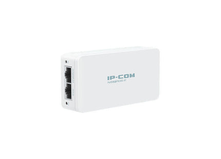 Ip-Com Inyector Poe Gigabit 802.3at/Af  Hasta 15.4/30w Compatible Poe+ Hasta 51v