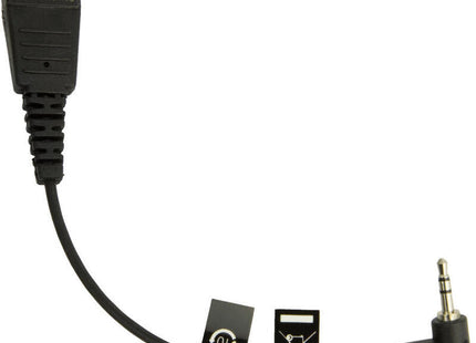 Jabra Gn1210 Cable De Auriculares Desconexión Rápida A Un Teléfono Sub-Mini De 2,5 Mm (M)