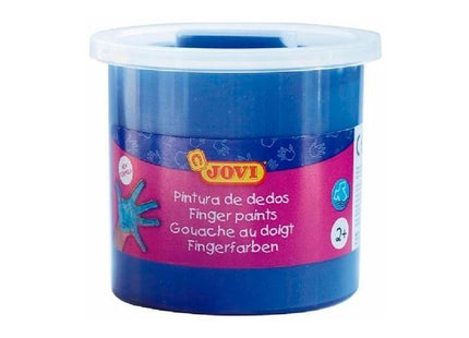 Jovi Estuche 5 Botes Pintura De Dedos 125ml Azul