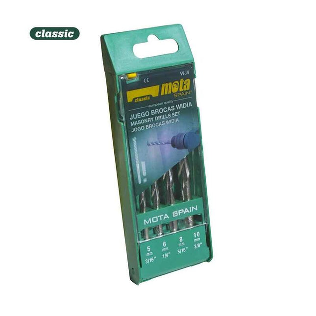 Juego 4 Brocas Widia Standar Wj4 Mota