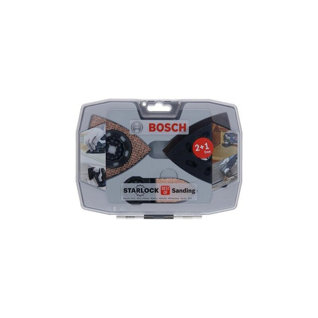 Juego De Lijado Bosch Professional Starlock Best Of  3 Piezas 2608664133
