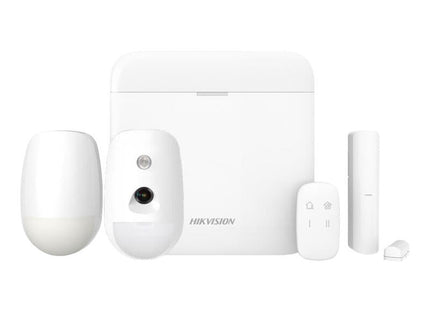 Kit Promo Axpro 868mhz 96 Zonas Hikvision Panel + Pircam + Pir + Mando + Contacto