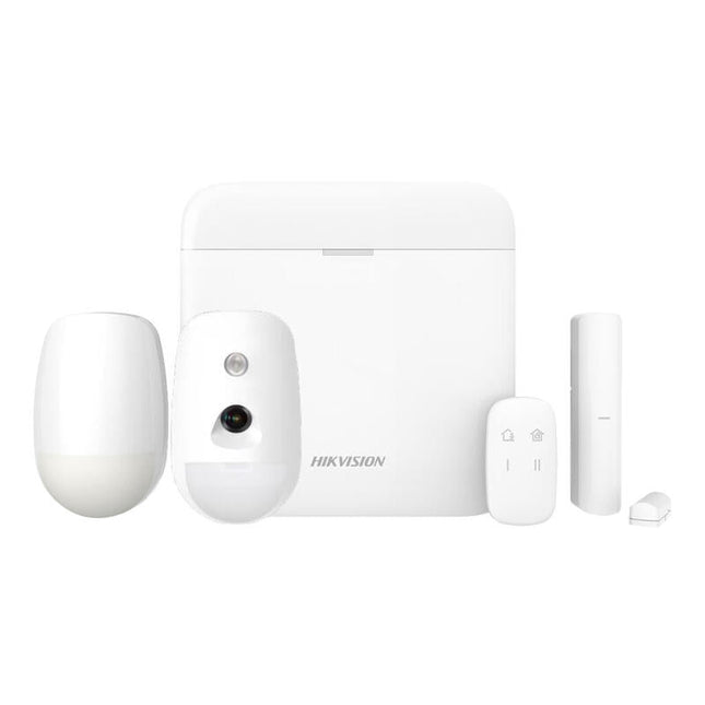 Kit Promo Axpro 868mhz 96 Zonas Hikvision Panel + Pircam + Pir + Mando + Contacto