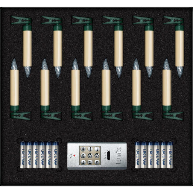 Krinner Lumix Superlight Mini 12 Pcs. Basic Set Ivory