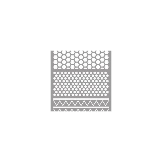 La Pajarita Stencil St-14 Plantilla Decorativa Modelo Textures