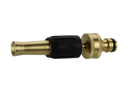 Lanza Regulable De Laton Con Grip De Caucho Y Rosca Hembra 3/4" Aqua Control