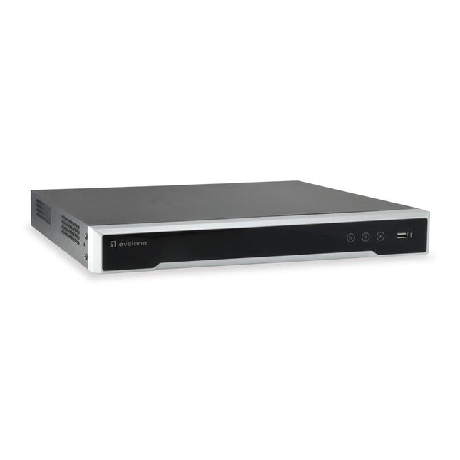 Levelone Gemini Videograbador Nvr-0508 Nvr De Red Poe 8 Canales 8 Puertos Poe H.265 Hdmi