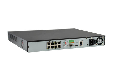 Levelone Gemini Videograbador Nvr-0508 Nvr De Red Poe 8 Canales 8 Puertos Poe H.265 Hdmi