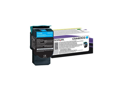Lexmark C544/X544 Toner Cian Extra Alto Rendimiento Retornable