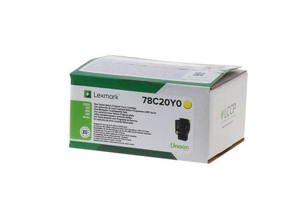 Lexmark Toner Amarillo 78c20y0 Para Cs421dn/Cs521dn/ Cs622de/Cx421adn/Cx522ade/ Cx622ade/Cx625ade/Cx625adhe