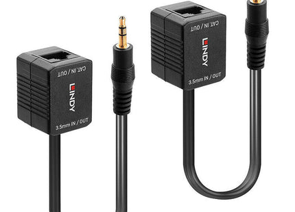 Lindy 70450 Extensor Audio/Video Transmisor Y Receptor De Señales Av Negro