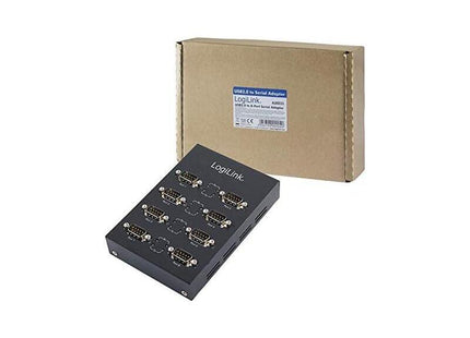 Logilink - Adaptador Usb 2.0 A 8x Puertos Serial