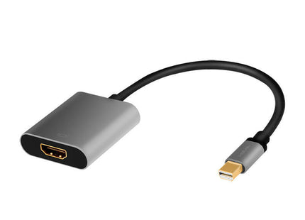 Logilink Cda0110 Adaptador Mini Displayport Hdmi 0,15 M Negro, Gris