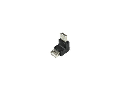 Logilink Usb Adaptador Usb 2.0 A M/H Acodado Negro