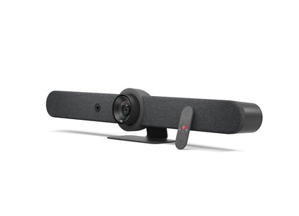Logitech Rally Bar Sistema De Videoconferencias Ultra Hd 4k Ptz Wifi - Todo En Uno - Campo Visual 90º - Usb-A, Usb-C, Hdmi, Rj45 - Mando A Distancia - Color Negro