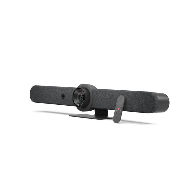 Logitech Rally Bar Sistema De Videoconferencias Ultra Hd 4k Ptz Wifi - Todo En Uno - Campo Visual 90º - Usb-A, Usb-C, Hdmi, Rj45 - Mando A Distancia - Color Negro