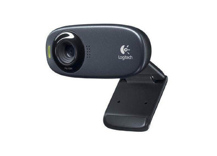 Logitech Webcam Hd C310 Reacondicionada Usb 5mp 1280 X 720pixeles Usb Negro,Microfono