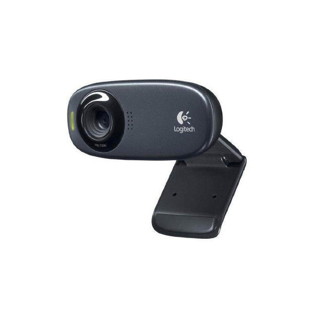 Logitech Webcam Hd C310 Reacondicionada Usb 5mp 1280 X 720pixeles Usb Negro,Microfono