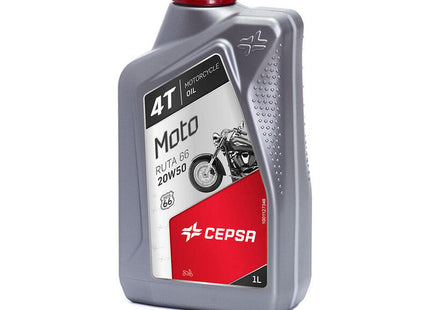 Lubricante Moto - Motocultor 1l. 4t Ruta 66 20w50 Cepsa