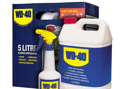 Lubricante Multi-Uso Wd40 Garrafa 5 L + Pulverizador Gratis Wd40
